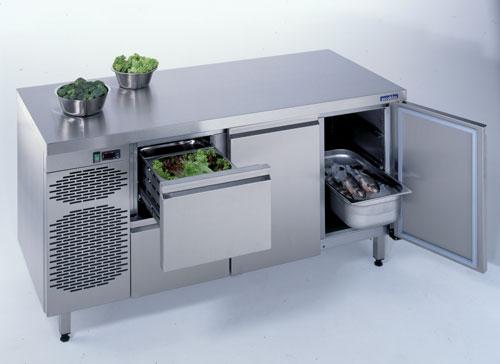 Ascobloc koel vries werkbank